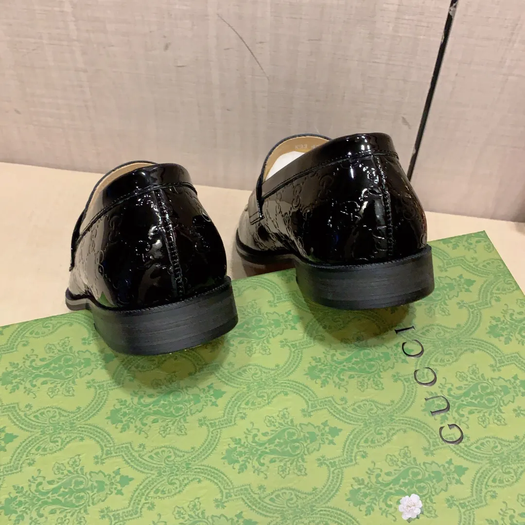 Men's Leather Shoes Men's Shoes 💰480💰💰🎩🎩 [Lightning] [Lightning] "Gucci*" The latest and most popular casual business leather shoes, top brand [Seduce] luxury ~ purchasing agent, top quality ~. [Strong] The upper is made of imported breathable cowhide with matching material ➕ breathable cowhide feet (•) and fine workmanship. The original stylish and stylish soft rubber wear-resistant and non-slip outsole is light and comfortable on the feet. The real thing looks better when taken in real life. 309: code: 38-44, can be customized to 45